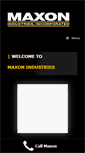 Mobile Screenshot of maxon.com