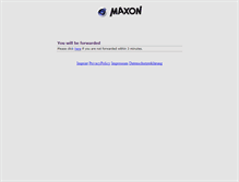 Tablet Screenshot of fc.maxon.de